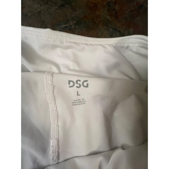 DSG Performance Mid-Rise‎ Skort With Built-In Shorts White L - Picture 6 of 9